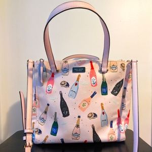 Kate Spade Champagne Print Purse